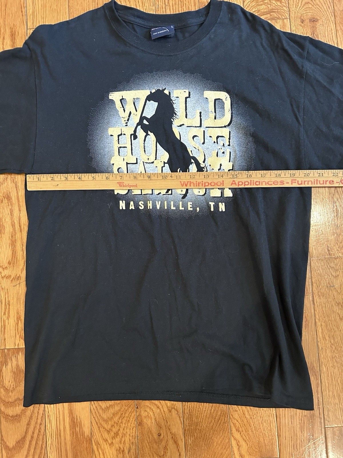 Wildhorse Saloon Nashville TN T Shirt Mens Large L Black MV Sport Graphic Tee