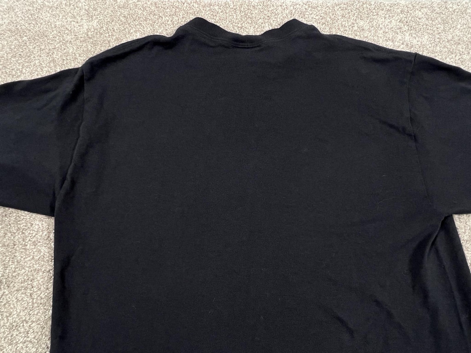 VINTAGE Soffe Shirt Mens Medium Black Blank 100% Cotton Basic Tee 90s