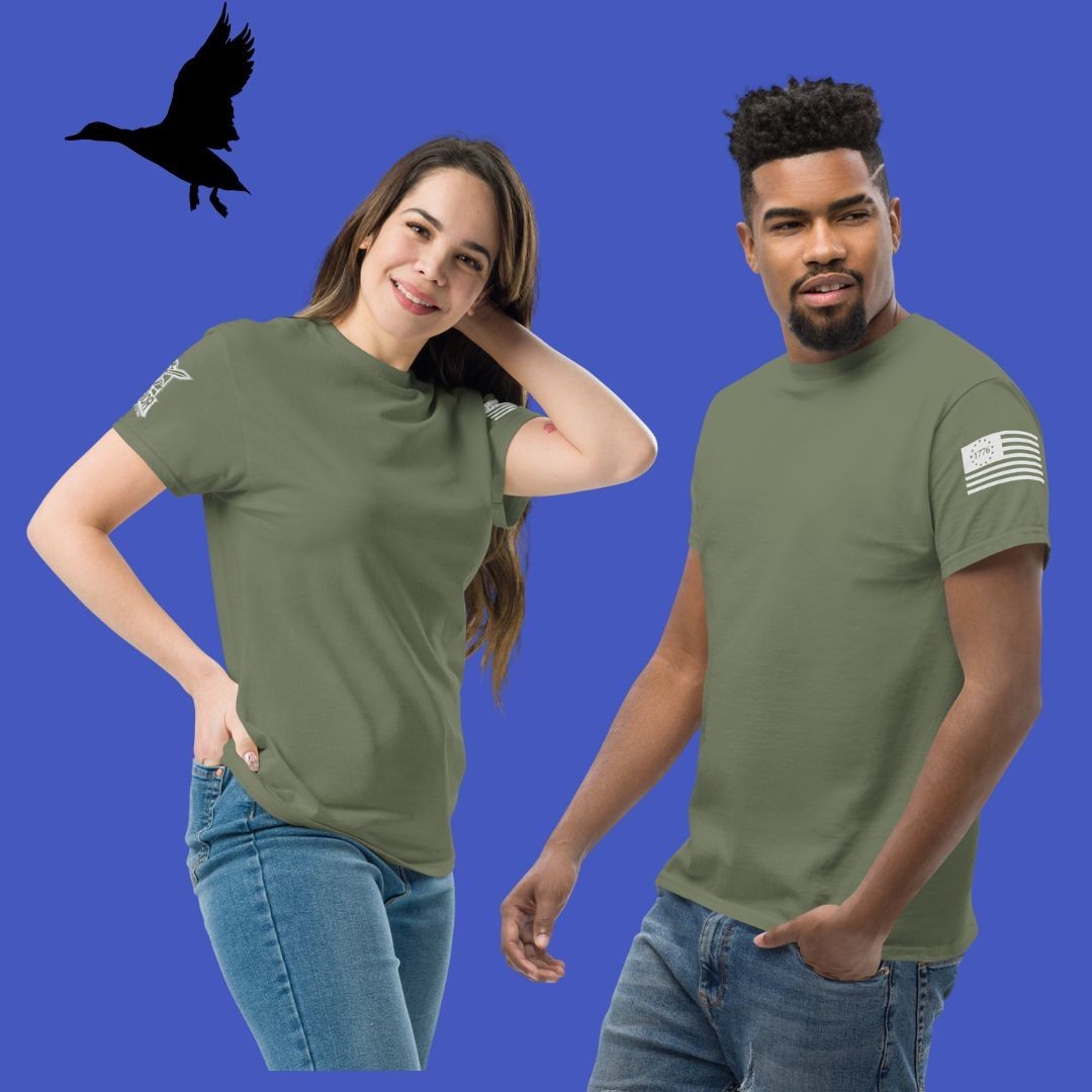 Living Fishing, Hunting Outdoors Unisex classic tee