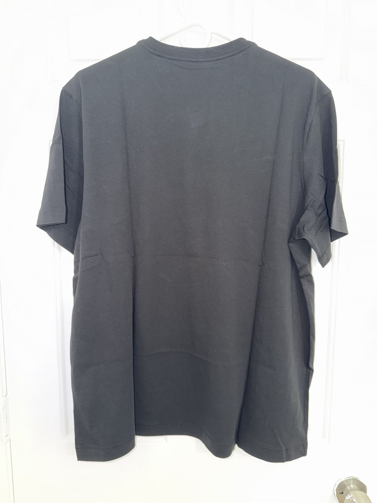 NWOT-Pact-Men’s Organic SoftSpun Essential V-Neck Tee-Black- Size (LARGE)