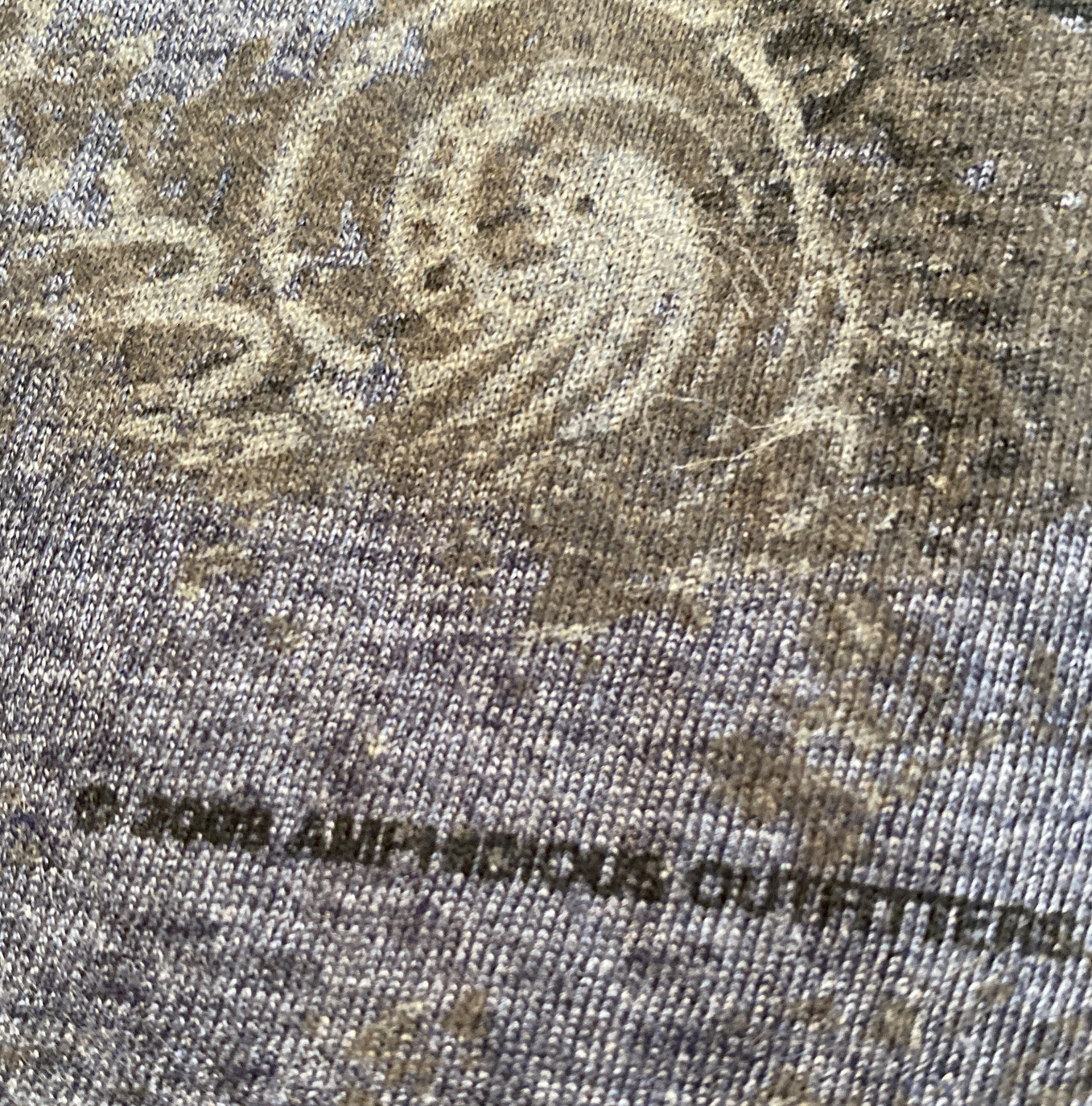 Amphibious Outfitters Mens Short Sleeve T shirt Captains Law 2008 M NWOT