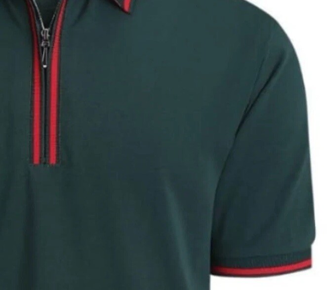 Men’s Luxurious Fine Cotton Polo Shirt,Italian Style,Stretch M to 3XL……C8.A