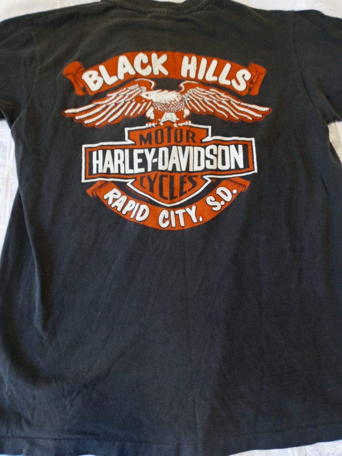 Vintage Harley Davidson Shirt Sturgis 50th Annual International Event Late 80’s