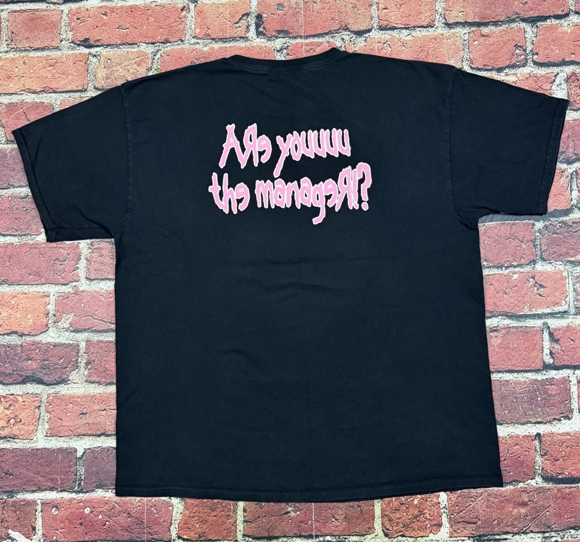 Karen Are You The Manager MethSyndicate Funny Korn Band Parody T Shirt Men’s XXL