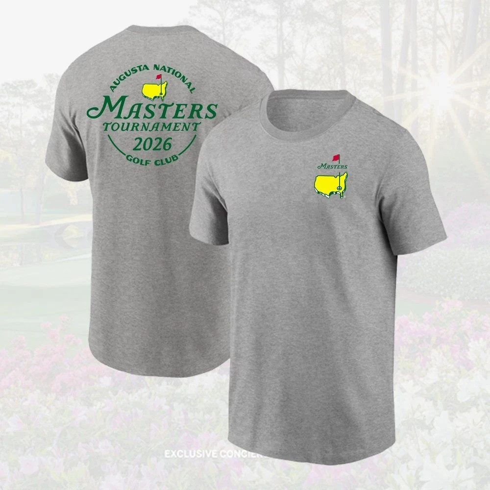 HOT – 2026 Masters Logo 2-sided T Shir Golf Club Tee Fan Gifts The Masters Golf