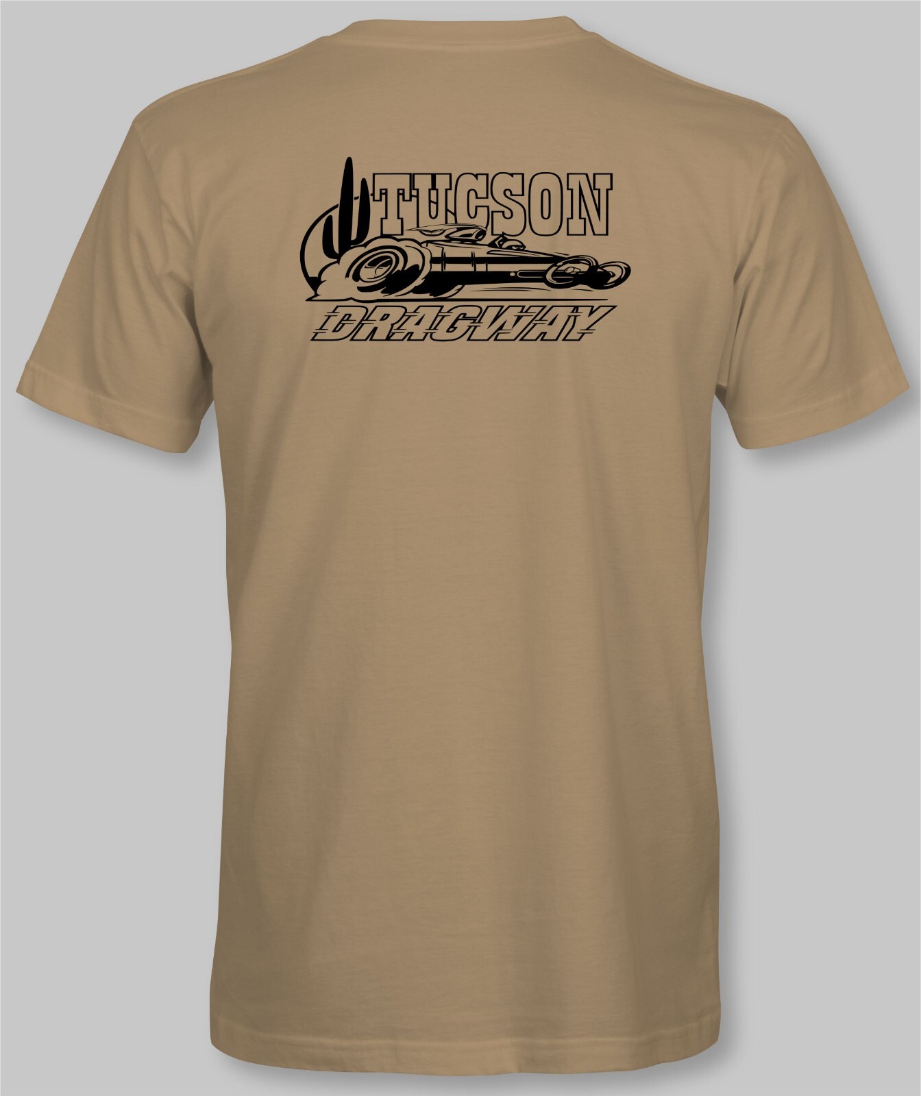 TUCSON DRAGWAY Retro T-Shirt drag race strip racing track raceway speed shop