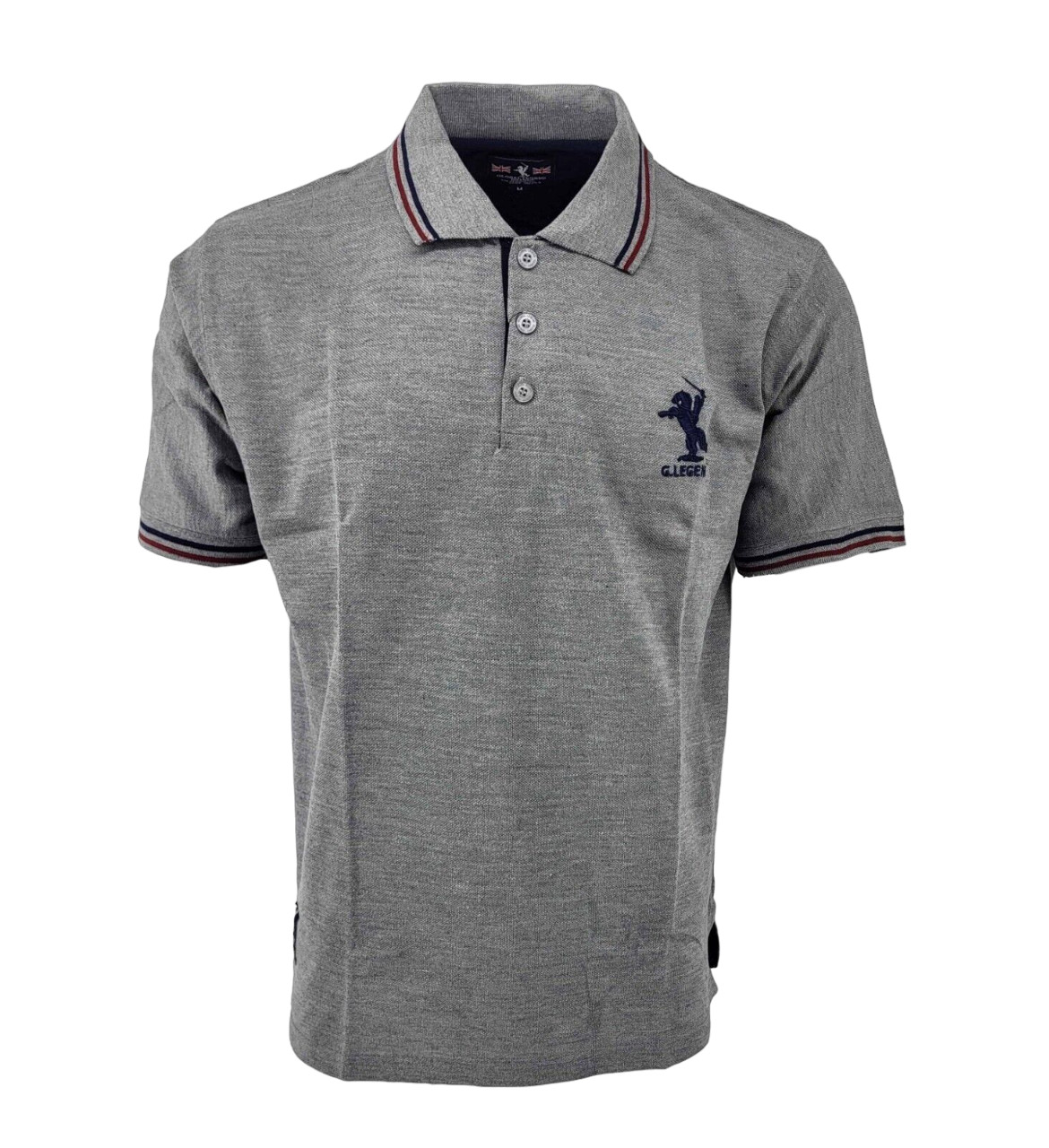 New Mens Polo Shirt T-Shirt Top Tee Short Sleeve Contrast Colours S M L XL XXL