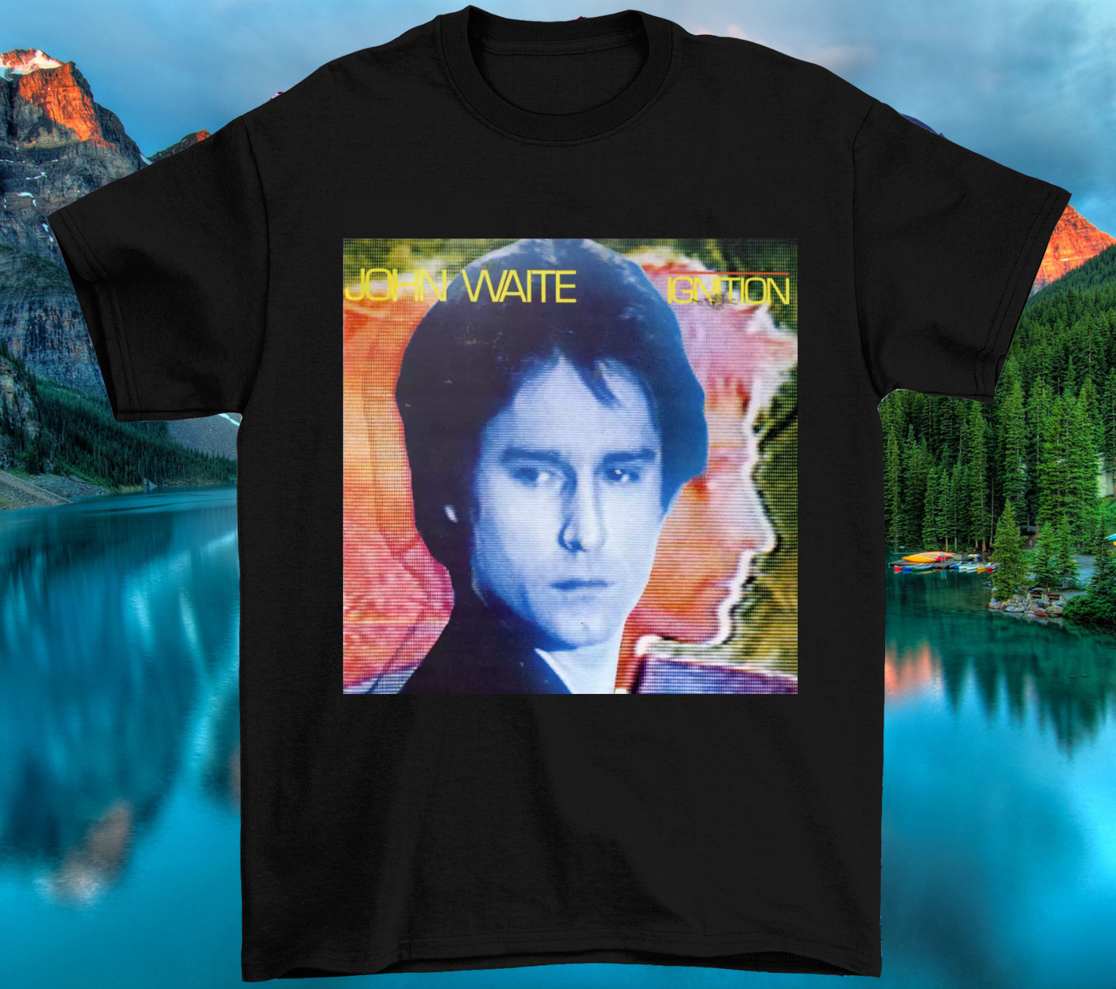 Collection John Waite Shirts T Shirt S-5XL Black AD138