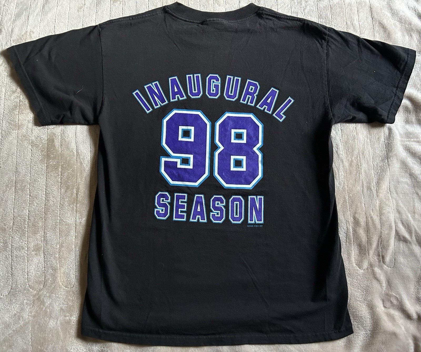 VTG 1998 Tampa Bay Devil Rays Inaugural Season T Shirt Men’s Size L Lee Sport