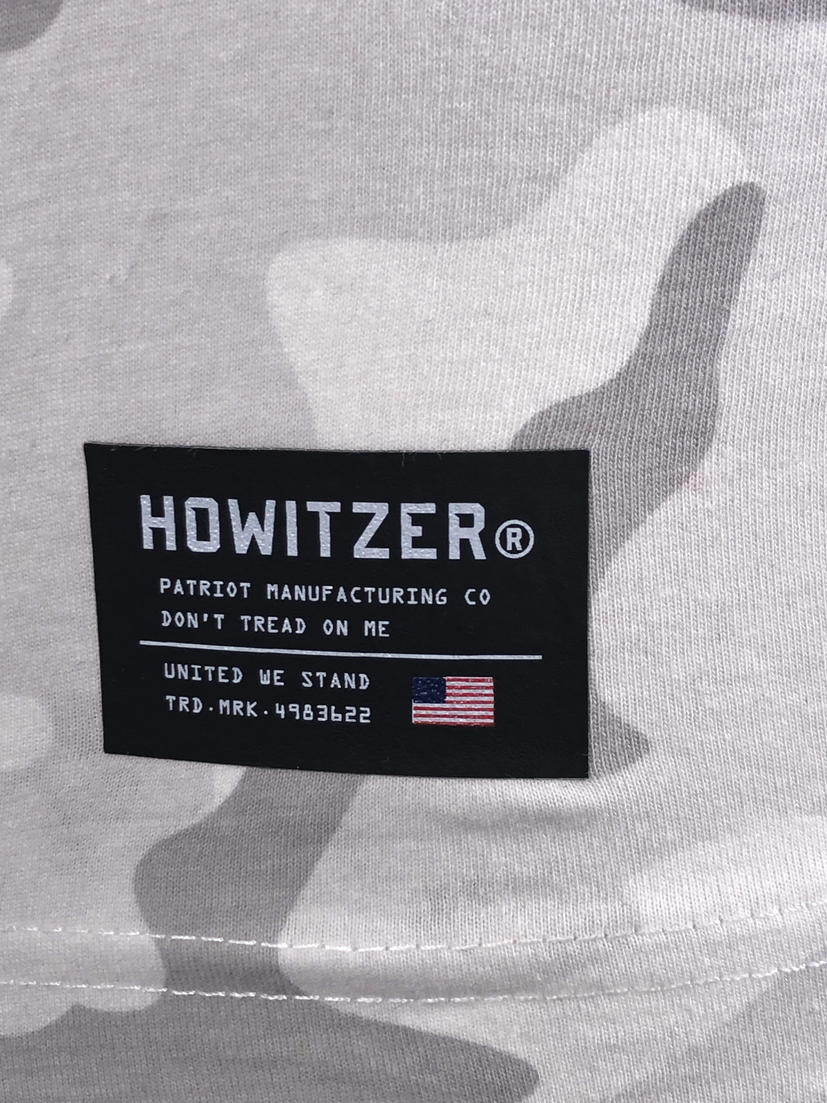 HOWITZER Men’s T-Shirt DEFEND FLAG Military Grunt White S M L XL 2XL 3XL 4XL