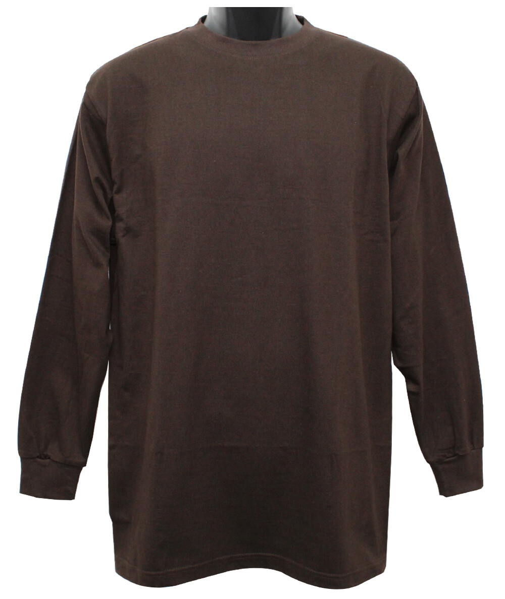 IBS HEAVYWEIGHT T SHIRT MENS LONG SLEEVE S M L XL 2XL 3XL