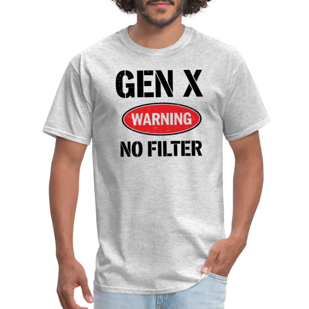 GEN-X Warning No Filter T-Shirt