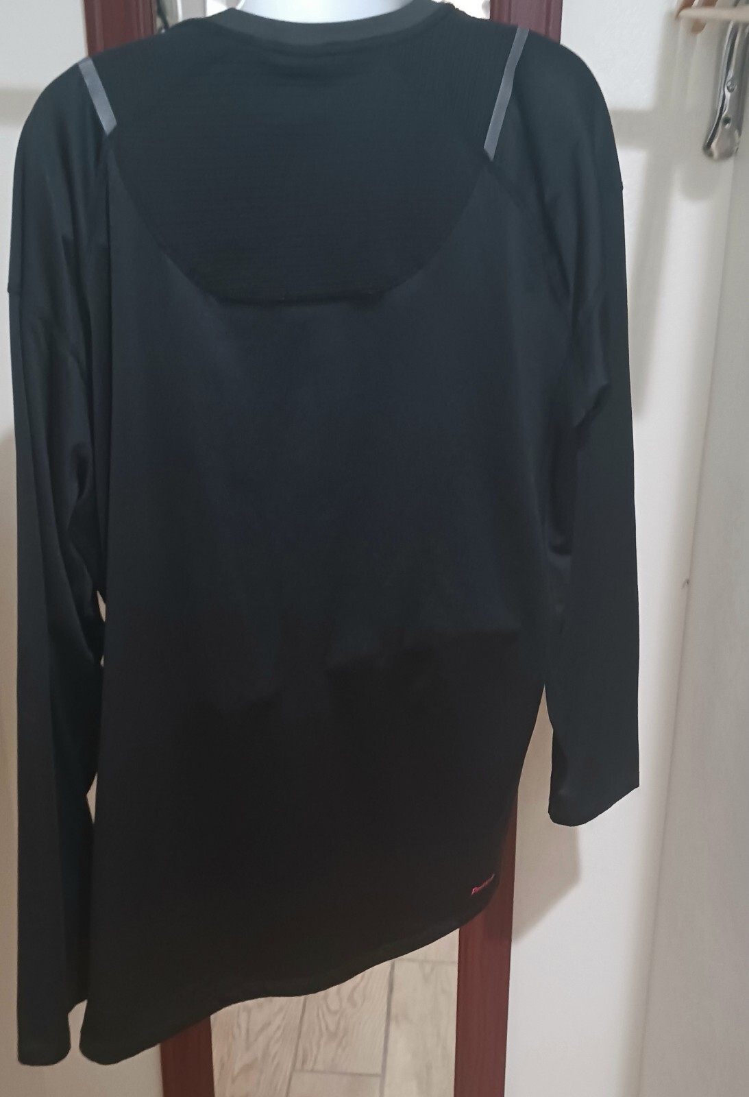 Spyder Spider Active Long Sleeve T-Shirt ProWeb Polyester Spandex Black Men XXL