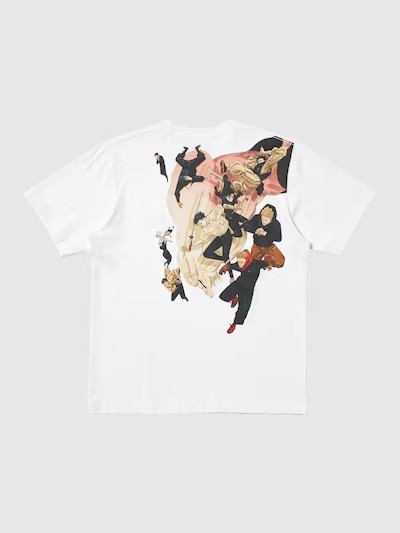 Uniqlo Manga UT Jujutsu Kaisen T-Shirt Shueisha 100th Anniv Sukuna Yuji Itadori