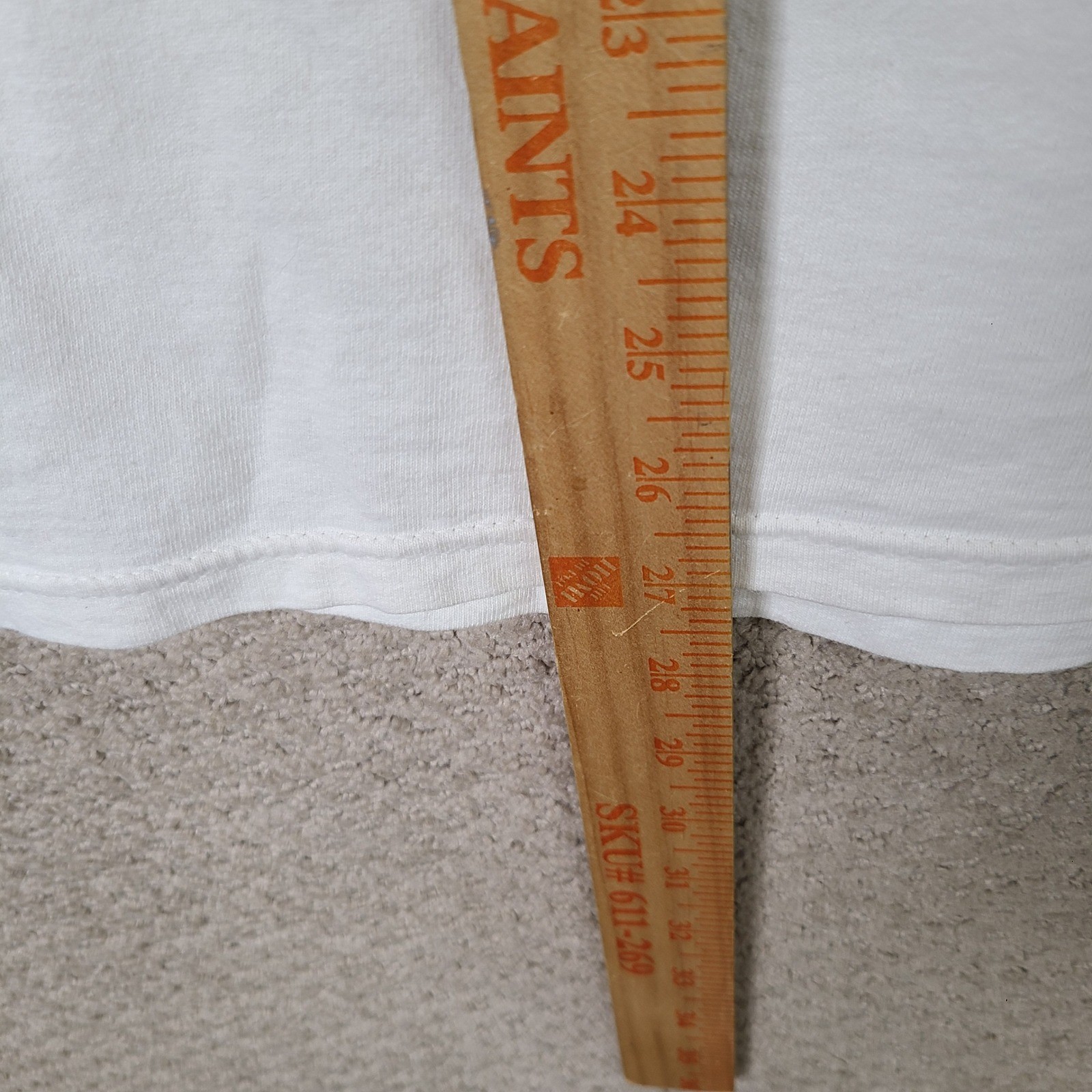 Fruit Of The Loom Shirt Men L White Myrtle Beach Graphic Tee Cotton Short Sleeve