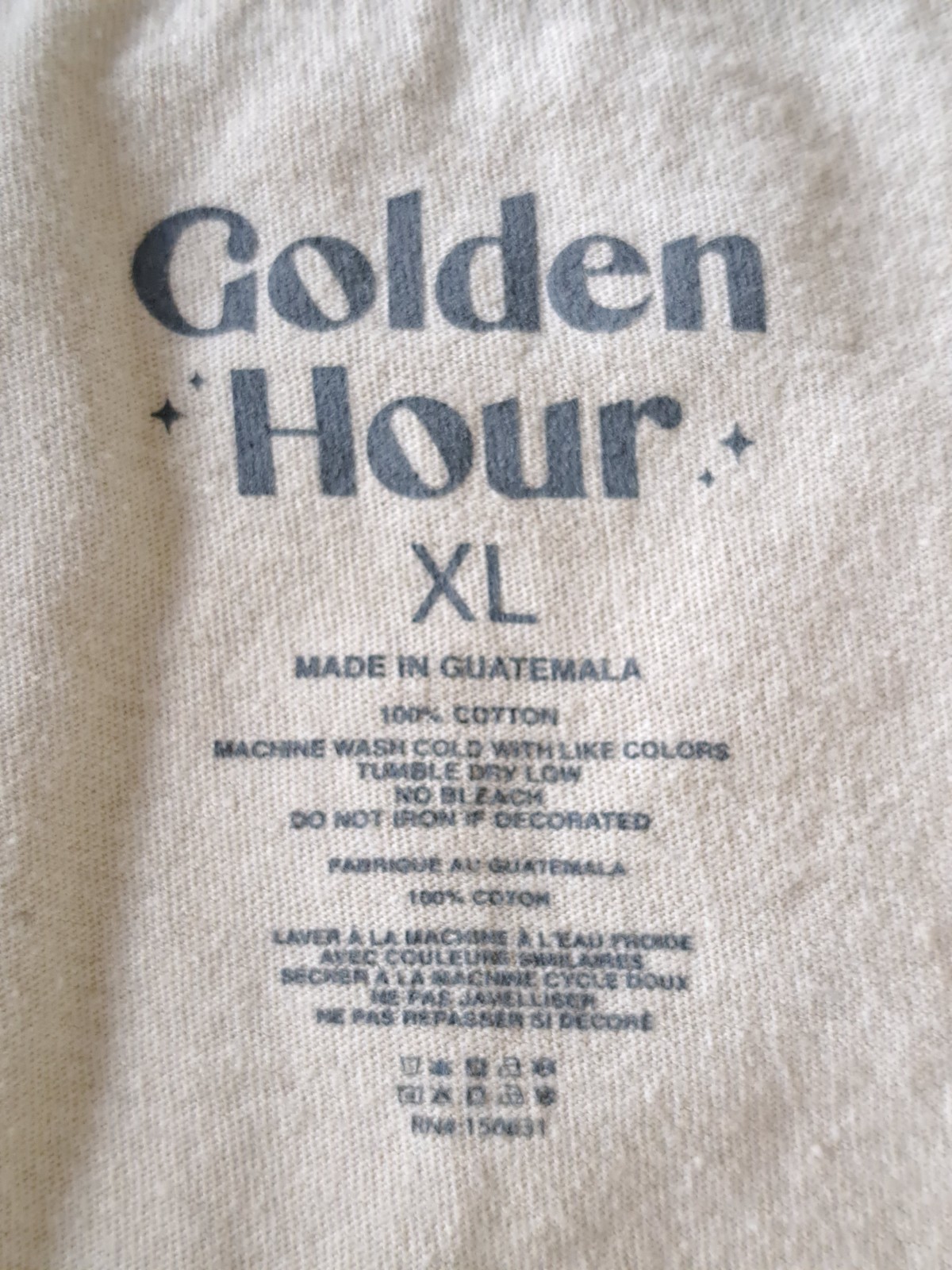 Mens Sz XL Golden Hour Tee