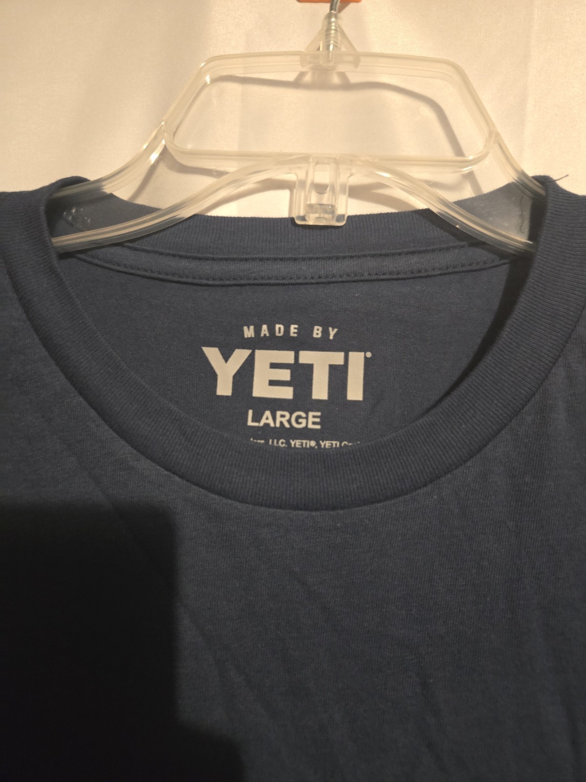 Yeti Men’s Navy Large T-Shirt (LOC-138)