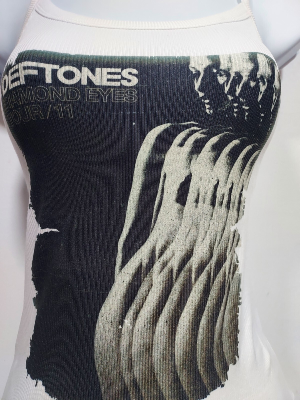 Deftones tank top ribbed vintage poster diamond deftones shirt xs through xxl
