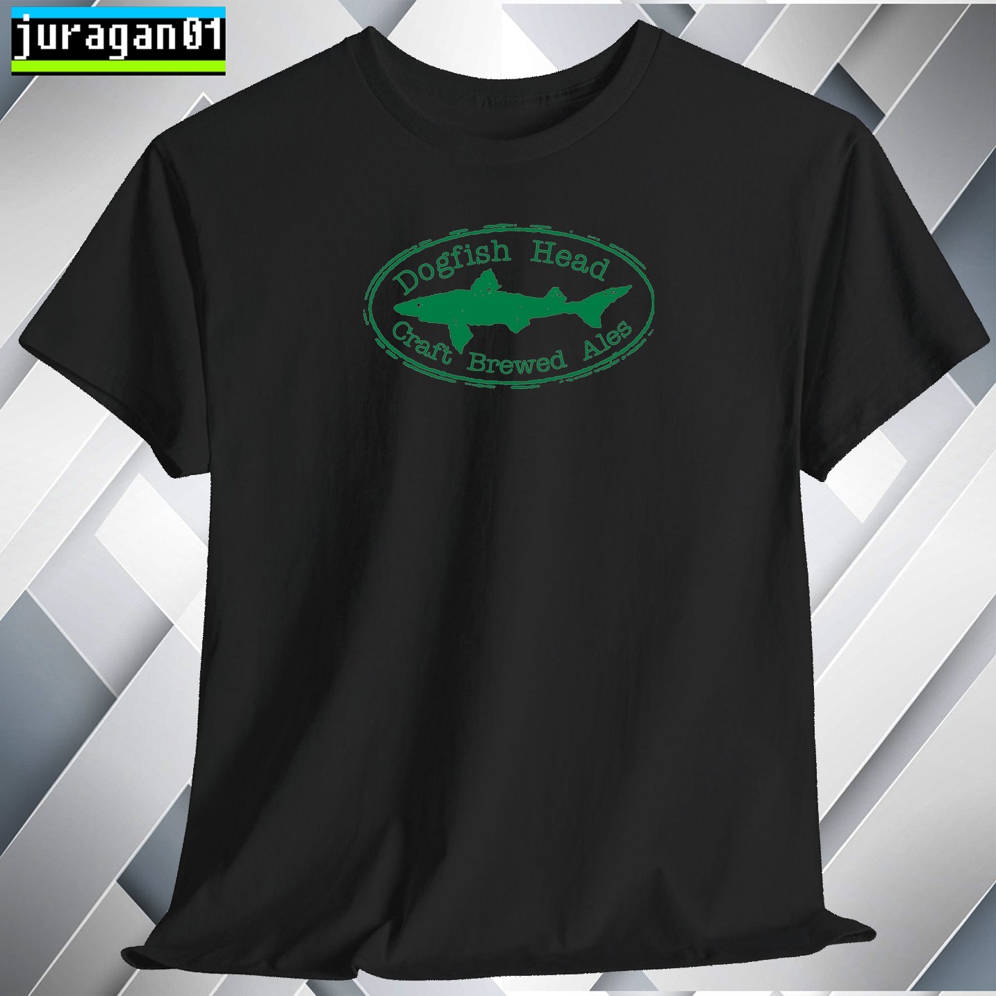 Dogfish Head Brewery Beer T-Shirt Logo Many Colors Size S to 5XL Made in USA