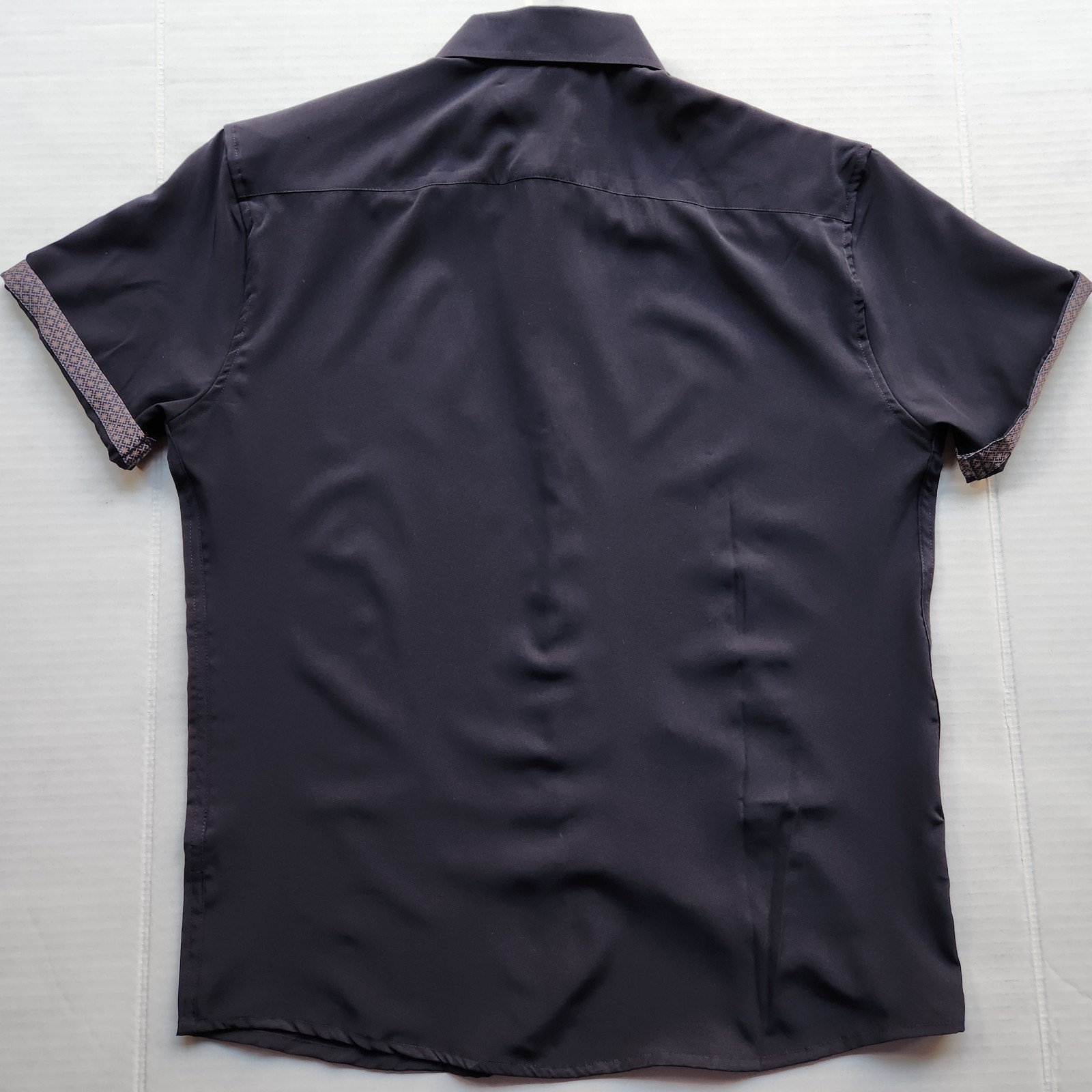 Day & Age Men’s Apparel w-way Stretch Black Polo Shirt – Size: Medium
