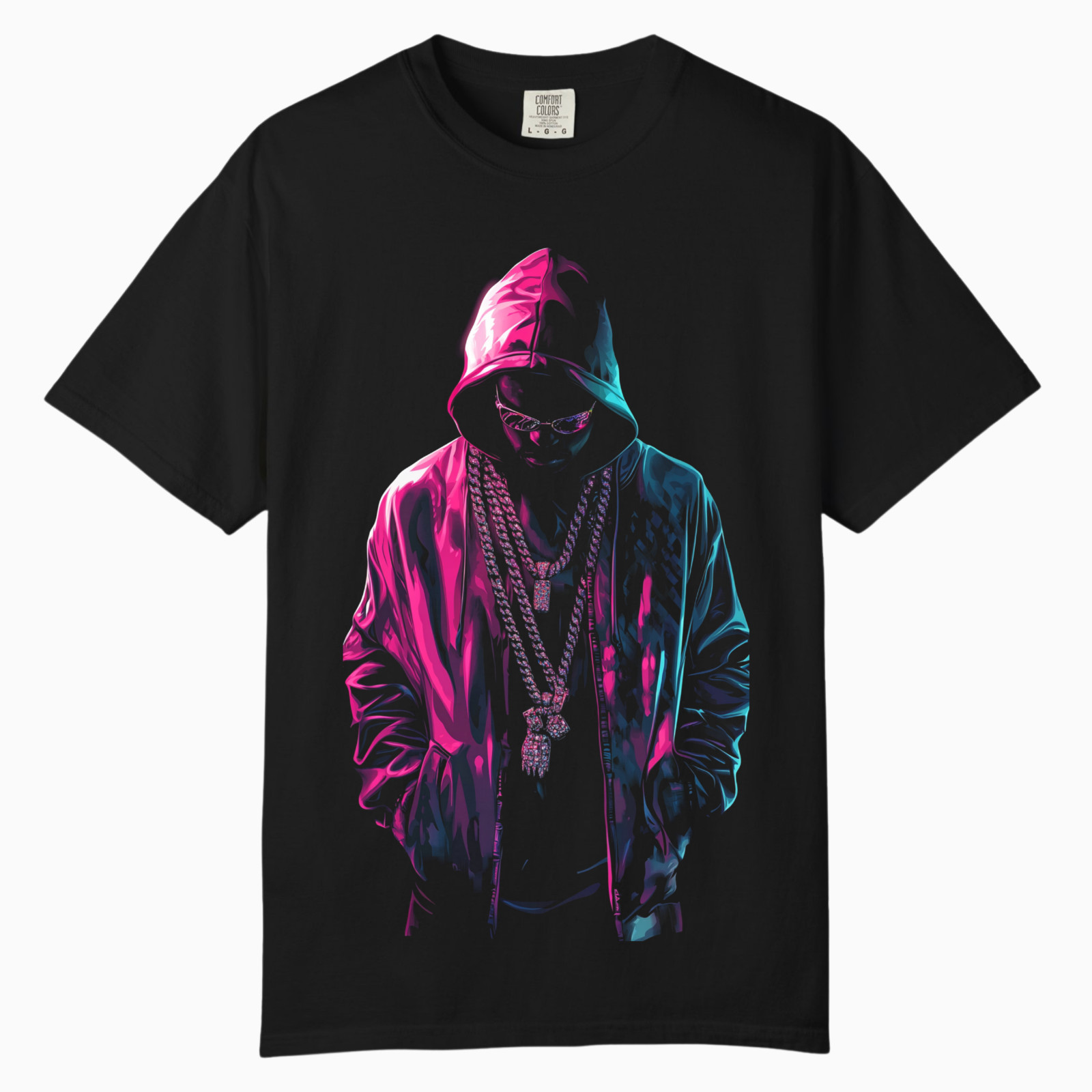 Make Money, Angel Graphic Tee, Comfort Colors T Shirt, Unisex Streetwear Tee