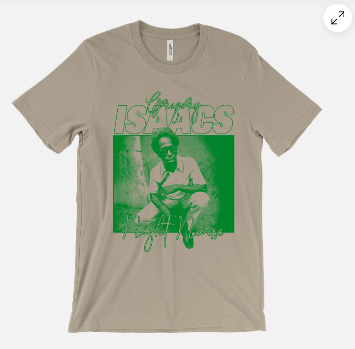 Gregory Isaacs t shirt – Night Nurse – Lonely Lover – Dancehall – Reggae – Dub