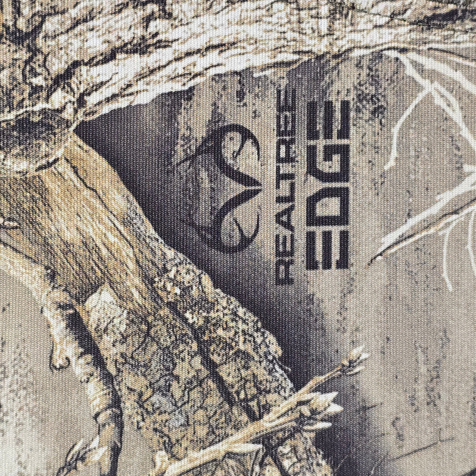 REALTREE Edge CAMO SHIRT Mens Extra Large XL BROWN Long Sleeve HUNTING HIKING