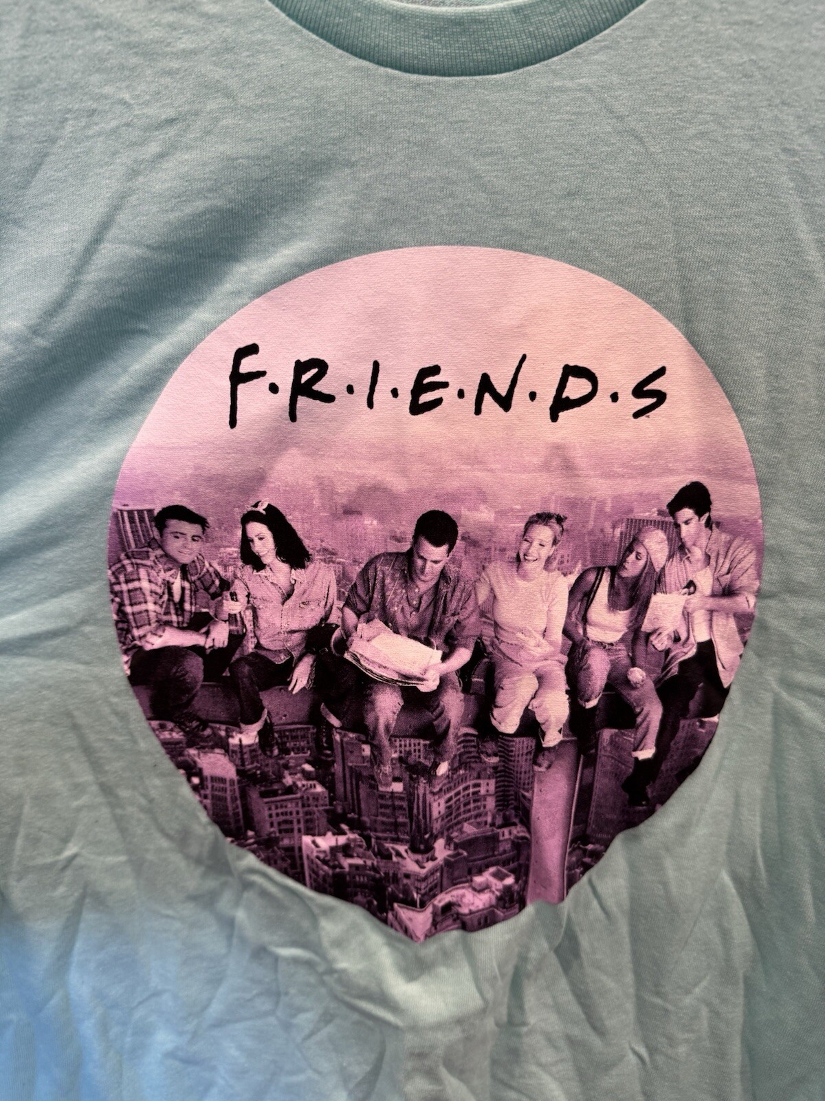 NBC FRIENDS TV Show Sitcom Unisex Reunion Jennifer, Lisa Matt, Cox T-shirt XL