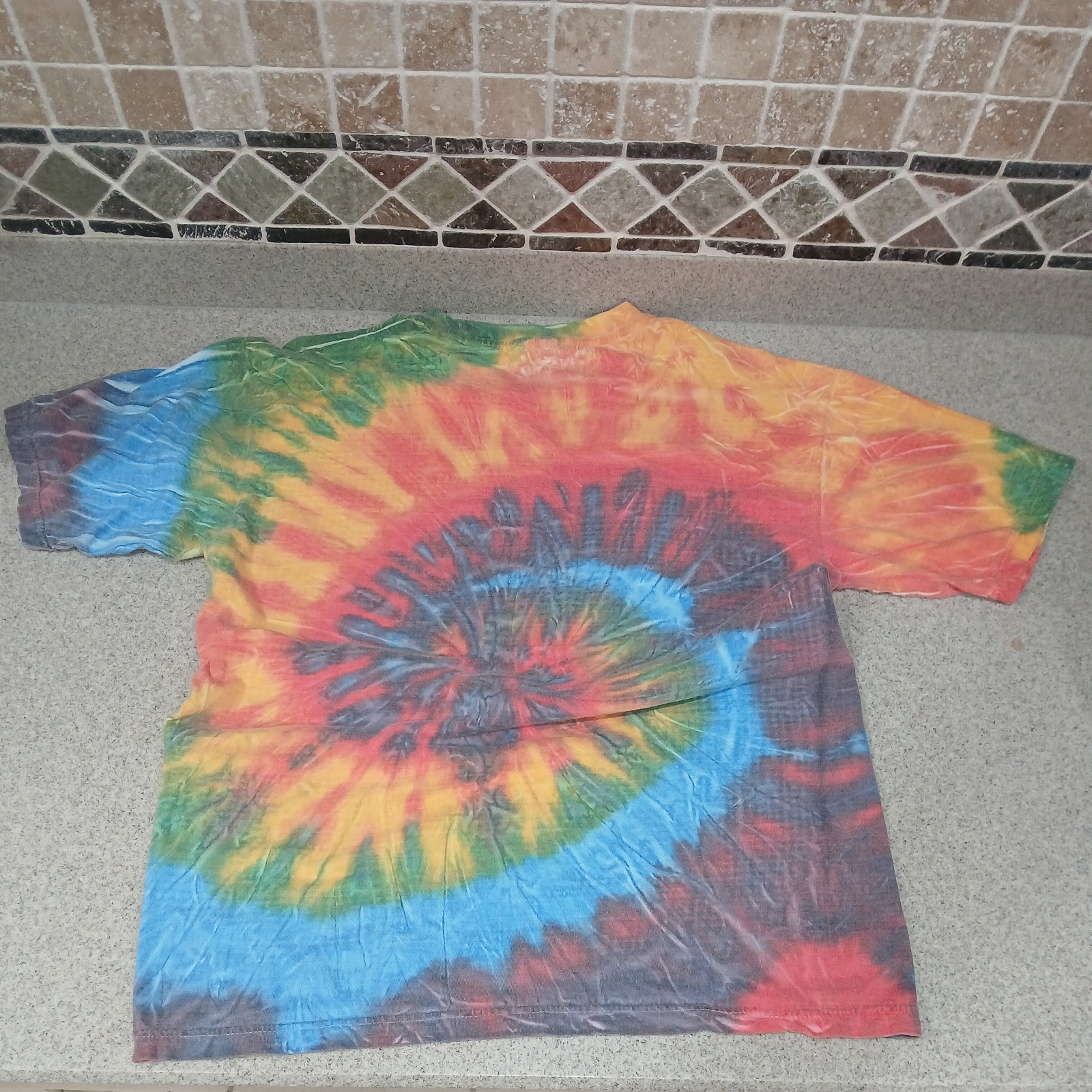 McDonald’s Get Back With Big Mac Tie Dye Shirt L Vtg 90’s
