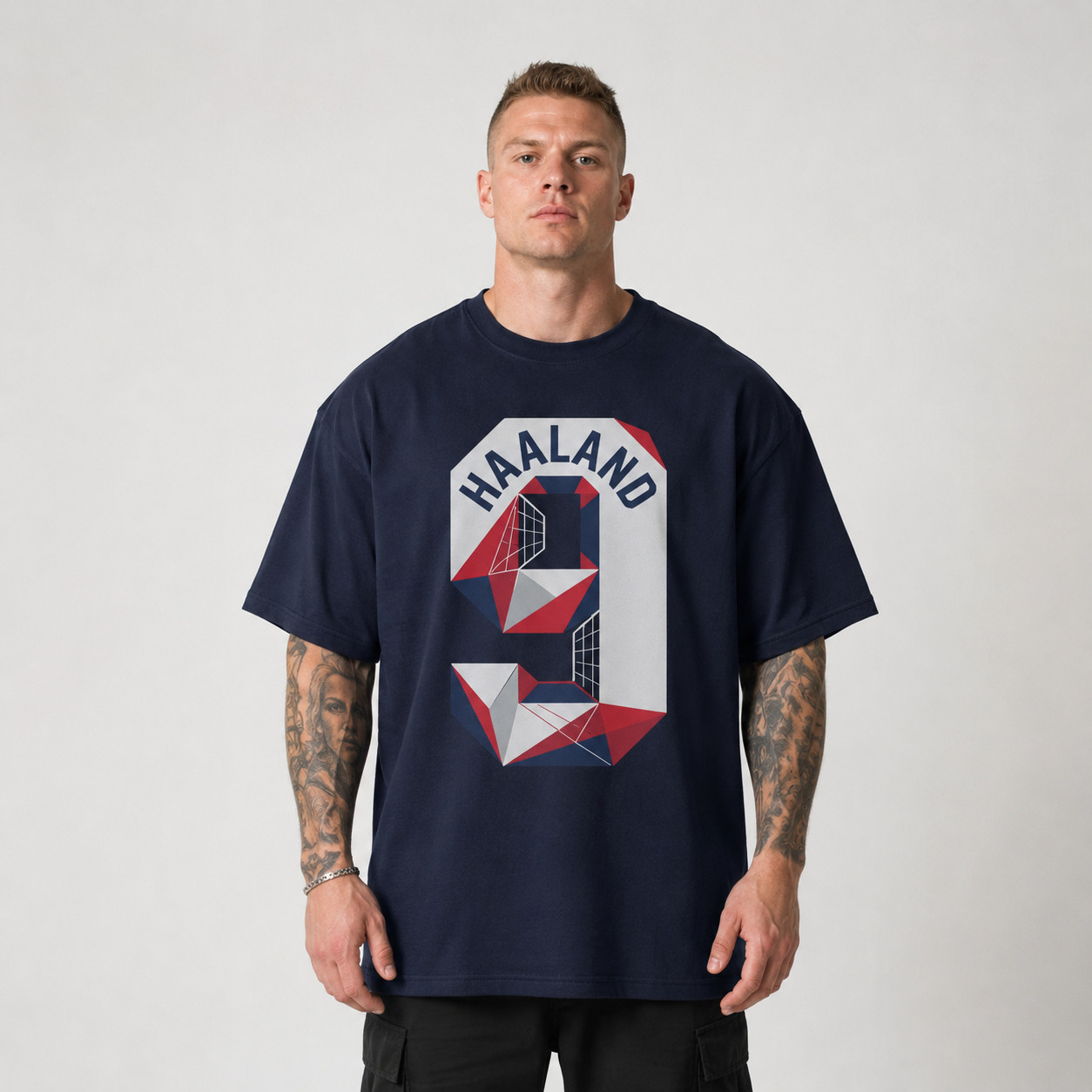 Norwegian Striker No. 9 Soccer Jersey Style Unisex T Shirt