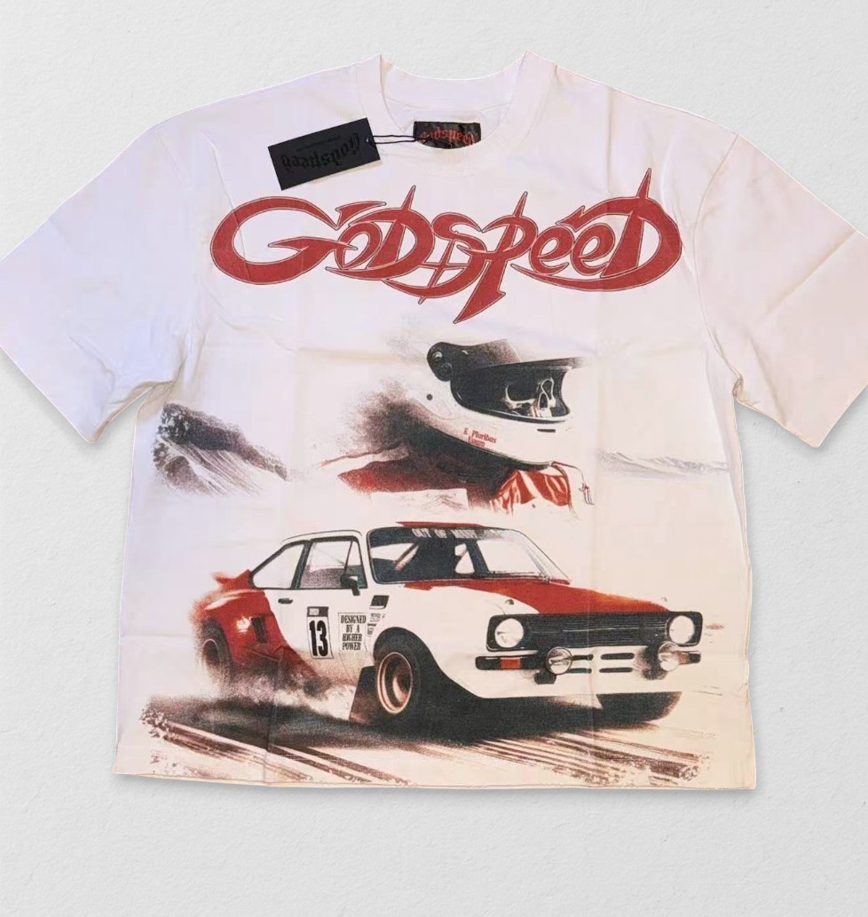 NEW Godspeed Men’s Abu Dhabi Desert Challenge White T-Shirt High-Quality S-XL