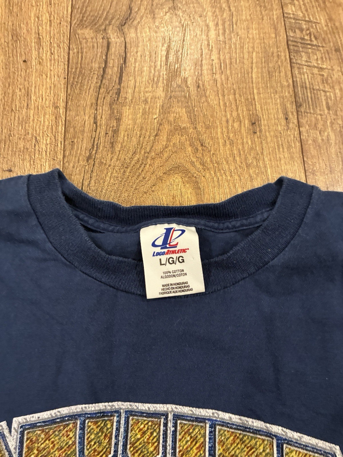 Vintage Logo Athletic Milwaukee Brewers T-Shirt MLB Graphic Size Large 90s