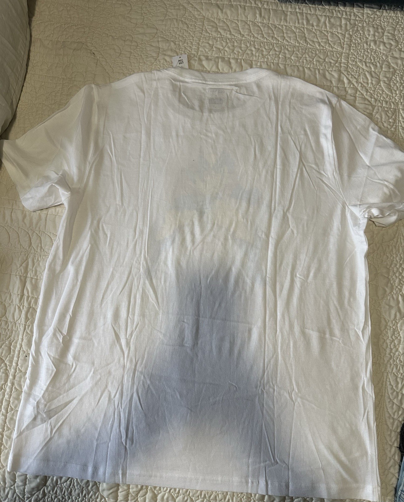 Old Navy x Marvel Wolverine White Graphic Print Logo Men’s Crew Neck T-Shirt L