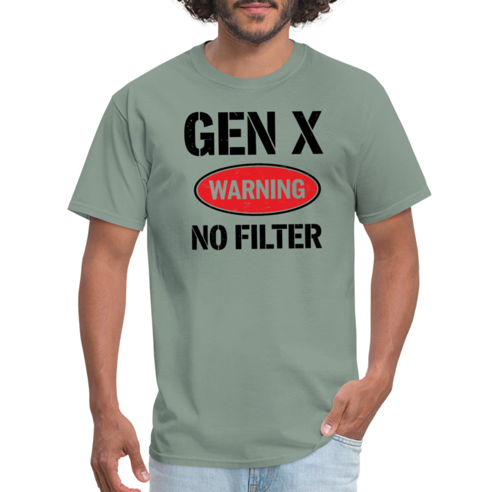 GEN-X Warning No Filter T-Shirt
