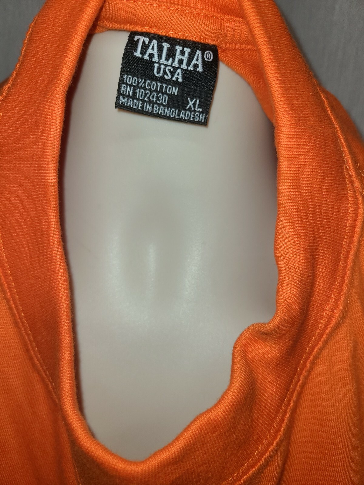 The Shawn Harvey Morning Show Featuring the Wake Up Team Adult Orange XL TShirt