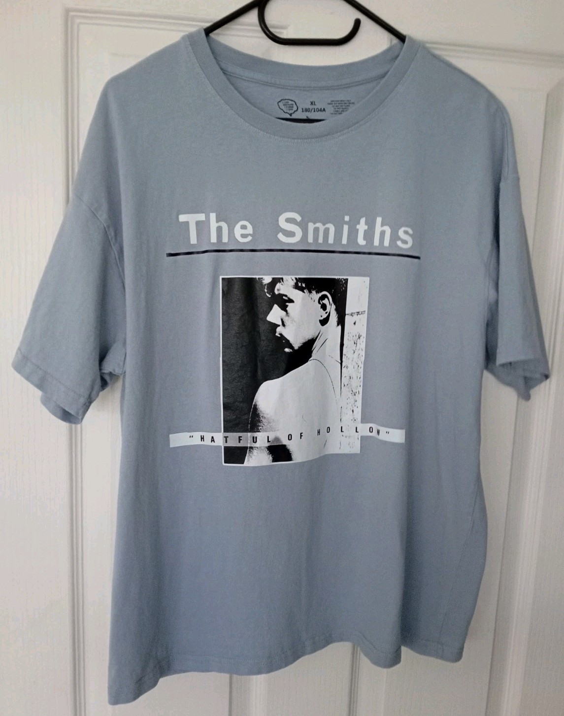 The Smiths Hatful Of Hollow Vintage T Shirt Sky Blue Size XL Unisex 100% Cotton