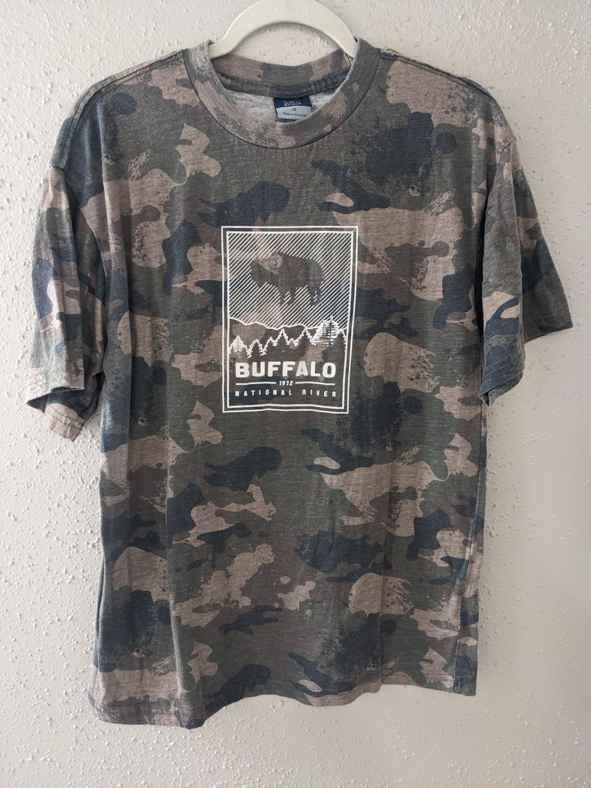 MV Sport Camo Buffalo National River Graphic T-shirt