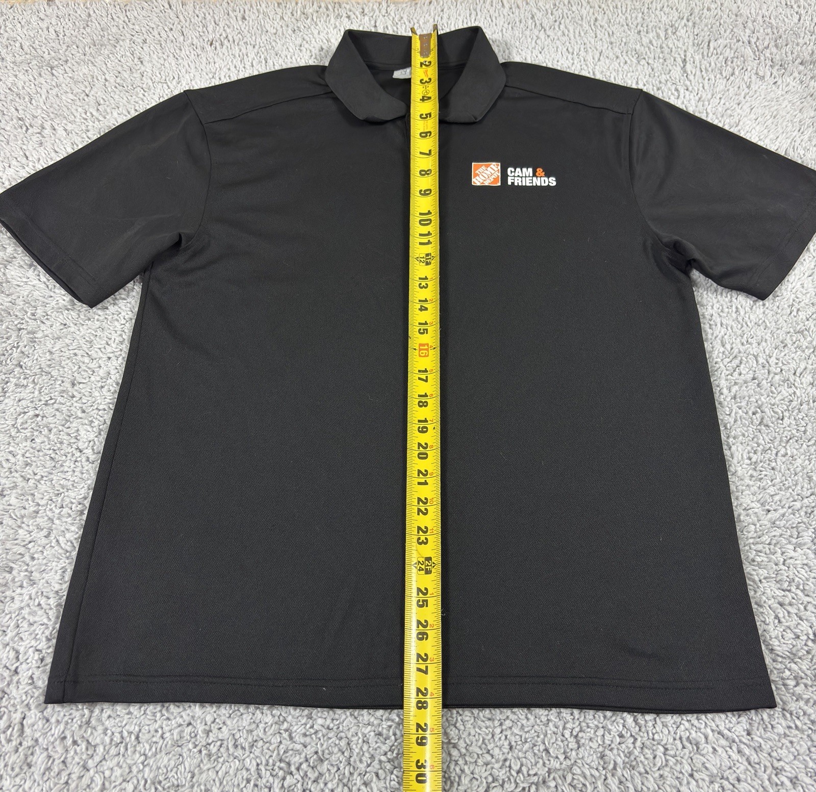 The Home Depot Cam & Friends Polo Shirt Size Medium