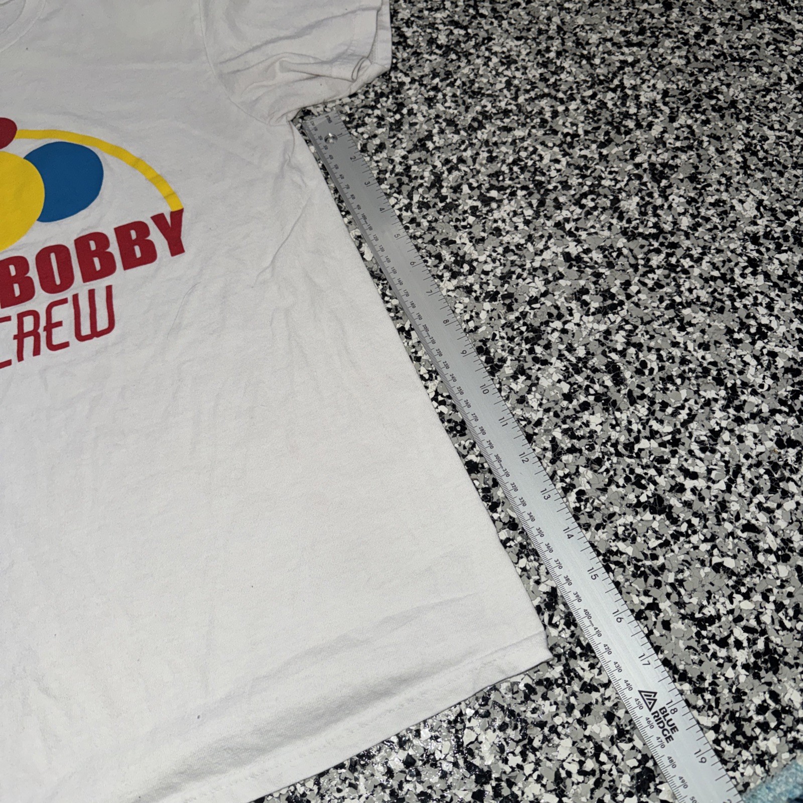 Ricky Bobby Pit Crew Talladega Nights Men’s White Size S