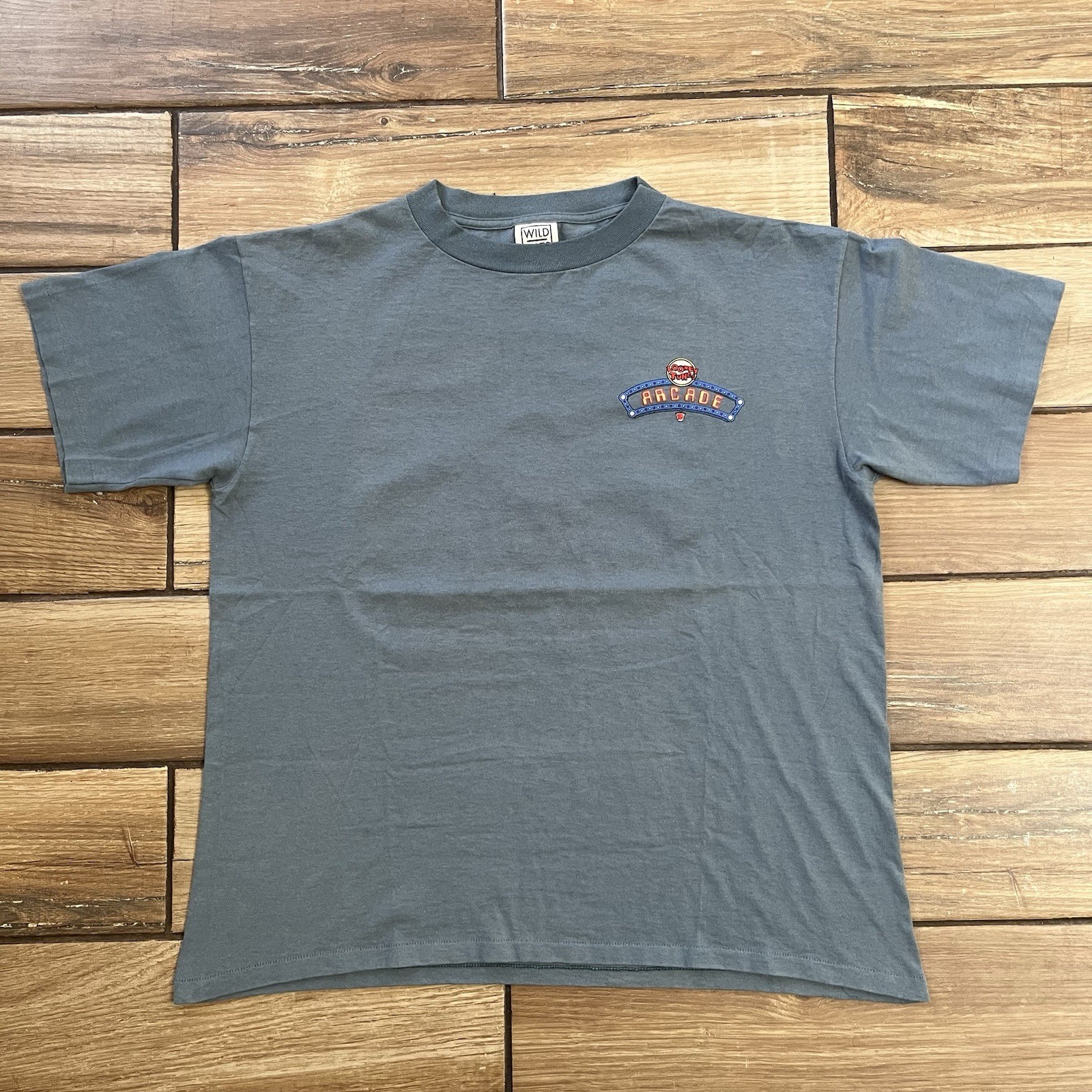 Rare Vintage Wild Oats Looney Tunes T Shirt Arcade Double Sided Shirt XL 1995