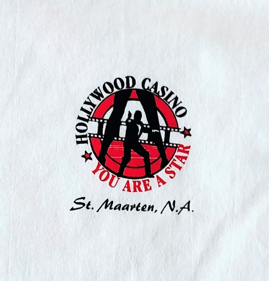 vintage Hollywood Casino St. Maarten, N.A. t-shirt men’s size XL