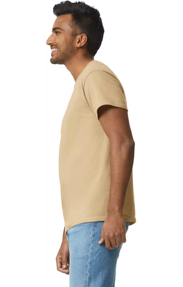 Gildan Adult Ultra Cotton T-Shirt Size 3XL, Style G2000-Tan