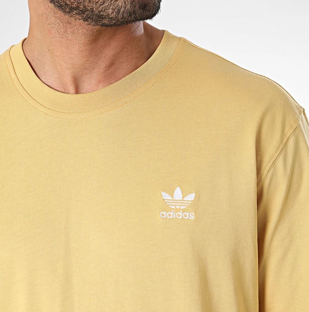 NEW MENS ADIDAS ORIGINALS ESSENTIALS TREFOIL TEE SHIRT~ SIZE MEDIUM #IR9695
