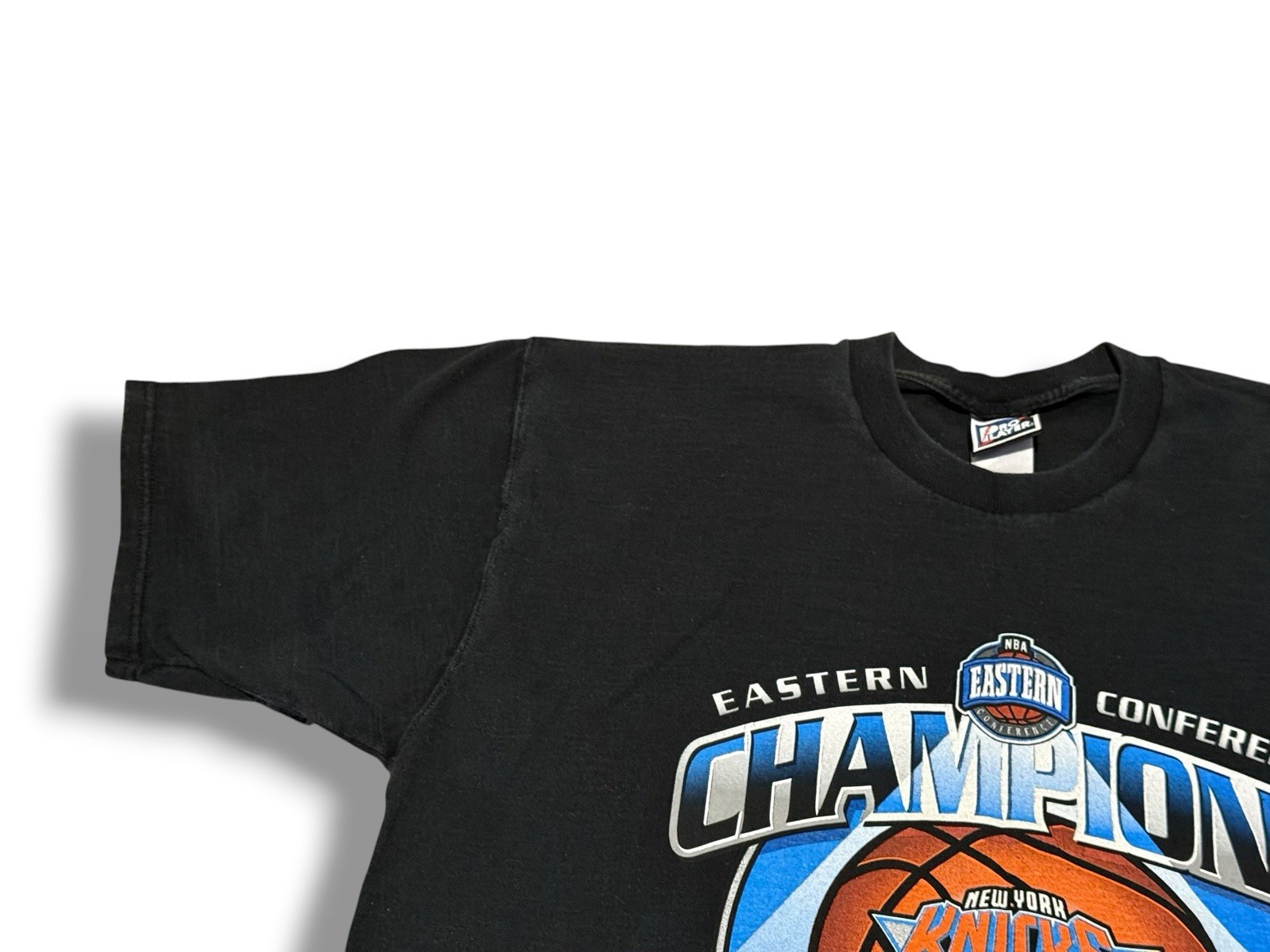 Vintage 1999 NBA Finals New York Knicks XL Eastern Conference Champions T-Shirt