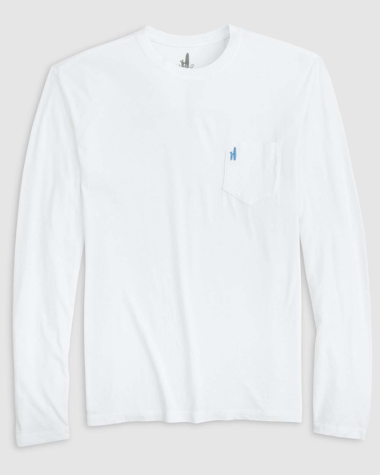 johnnie-O Brennan 2.0 Long Sleeve T-Shirt Mens White (7851974)