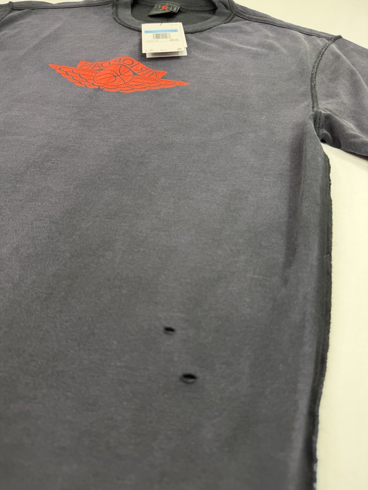 $65 BRAND NEW NIKE MEN’S RARE AIR JORDAN TEE T SHIRT MEDIUM M BLACK IB3130-010