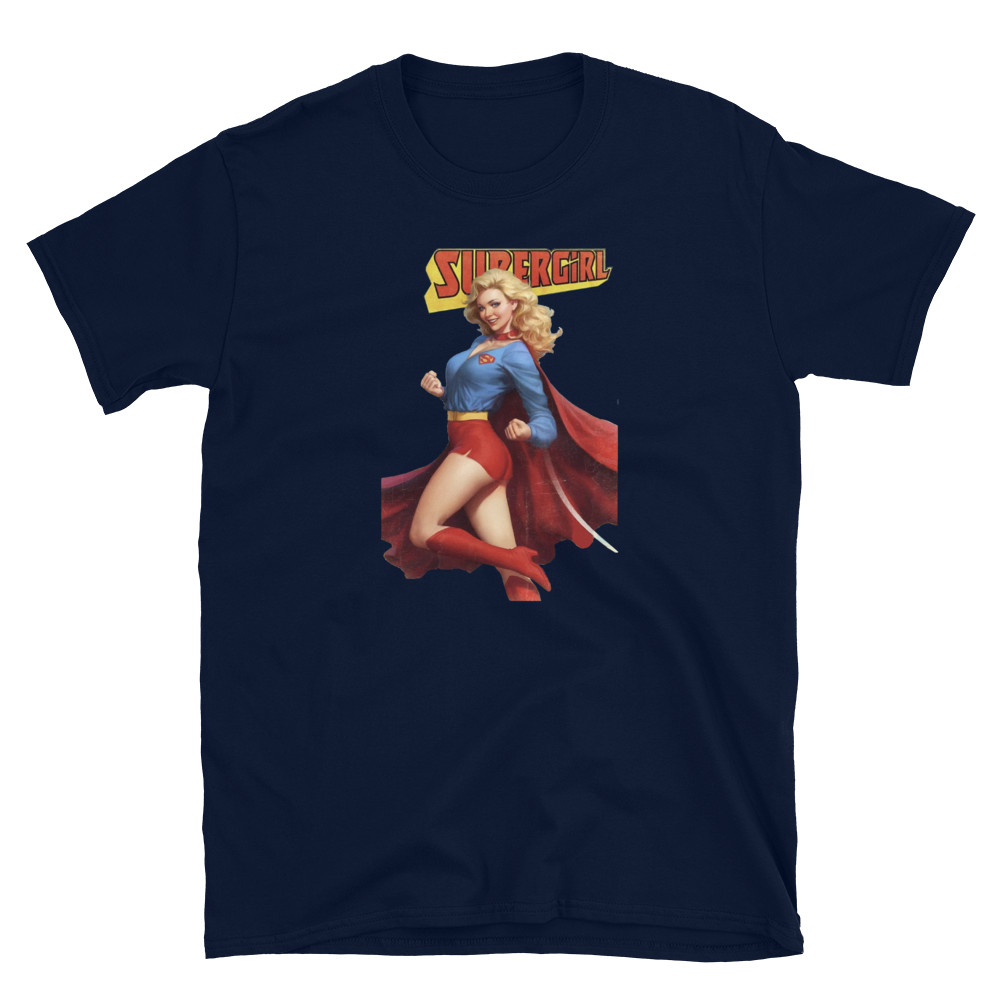 SuperGirl, DC Comics, Justice League, Movie, Graphic, Printed T-Shirt