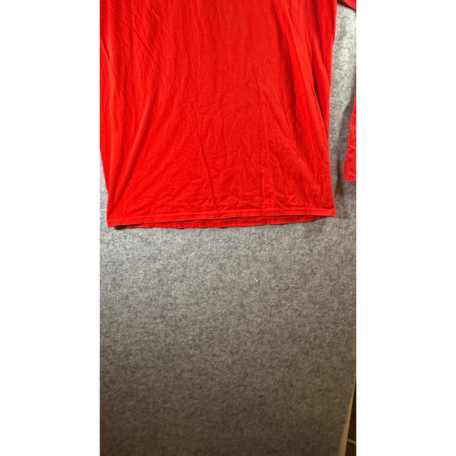 Majestic St Louis Cardinals Mens Long Sleeve T-Shirt Red Graphic Size M MLB