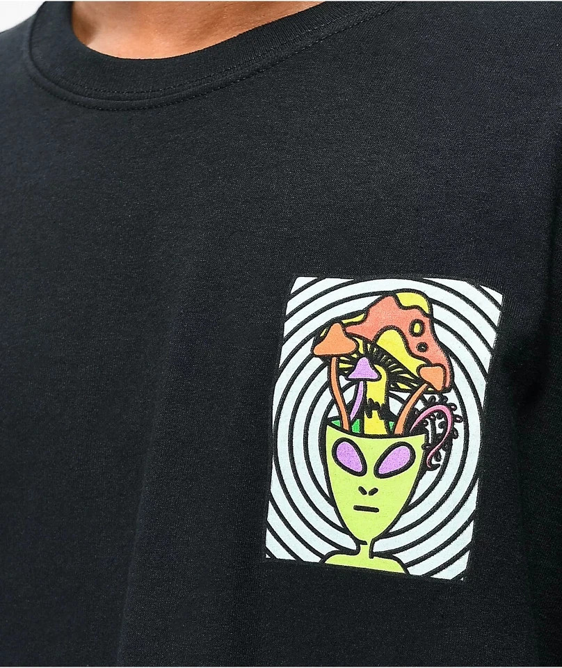 A-Lab Mens Expand Your Mind Minds Expanded Black T-Shirt New S-2XL