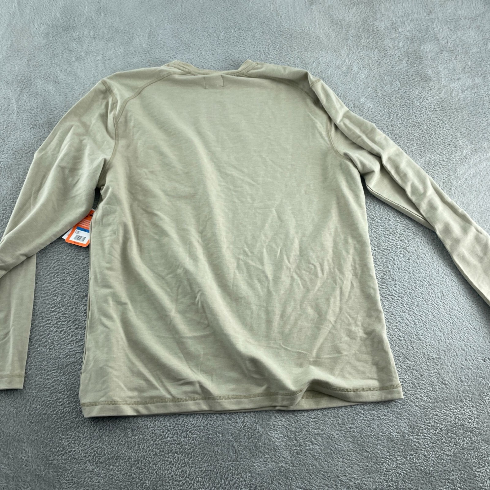 Bass Outdoor LS Utili-Tee Long Sleeve Shirt XL Tan NWT 1732
